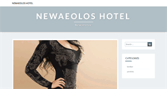 Desktop Screenshot of newaeoloshotel.com